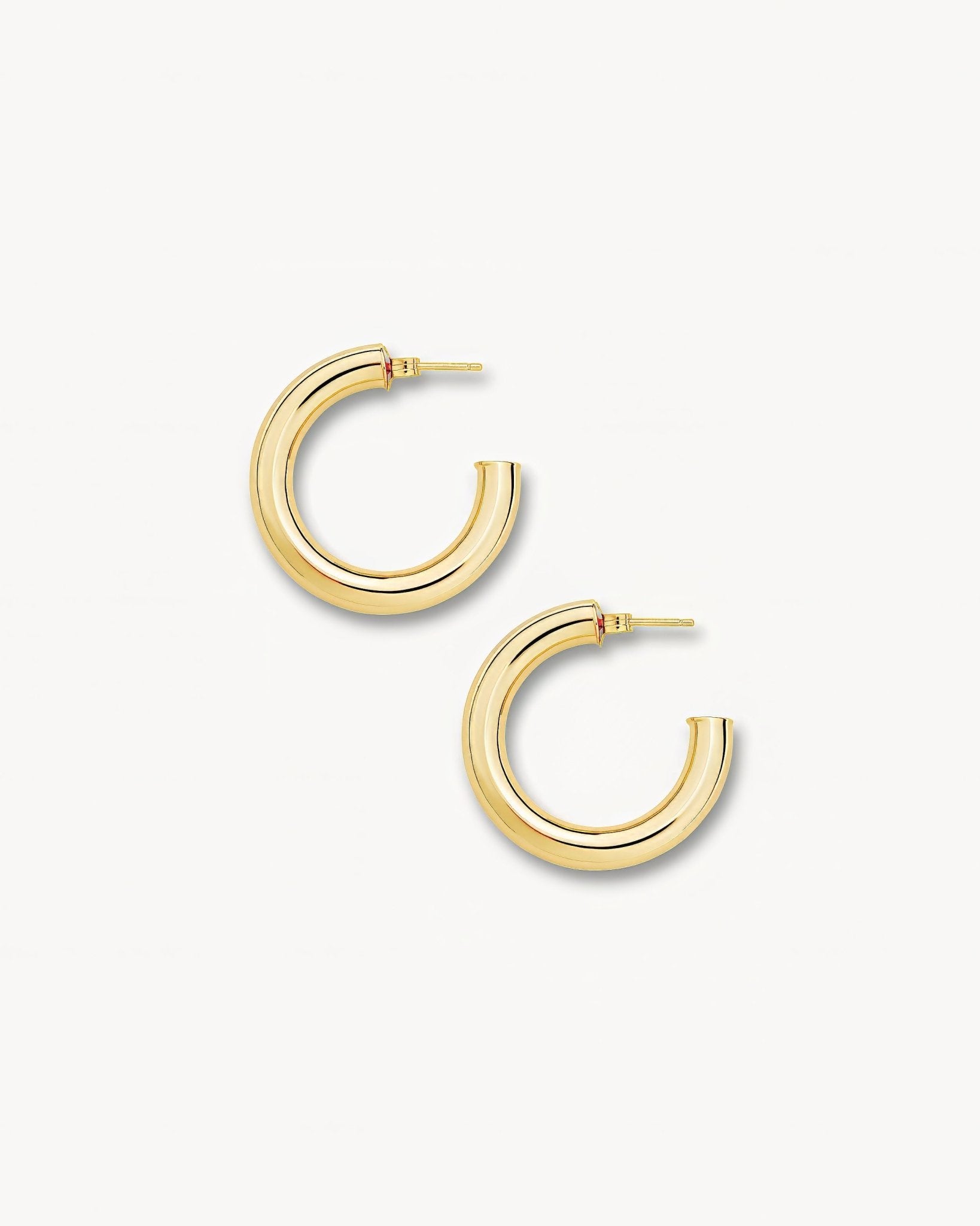 1″ Perfect Hoops in Gold