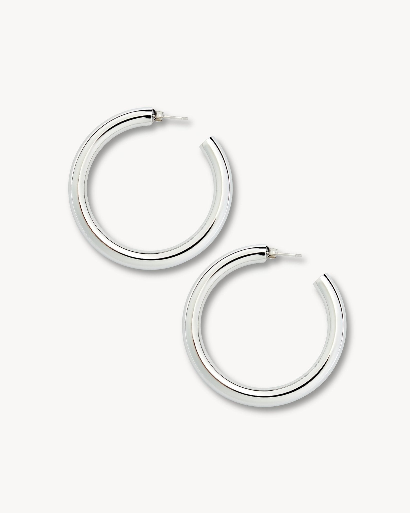 2″ Perfect Hoops in Silver