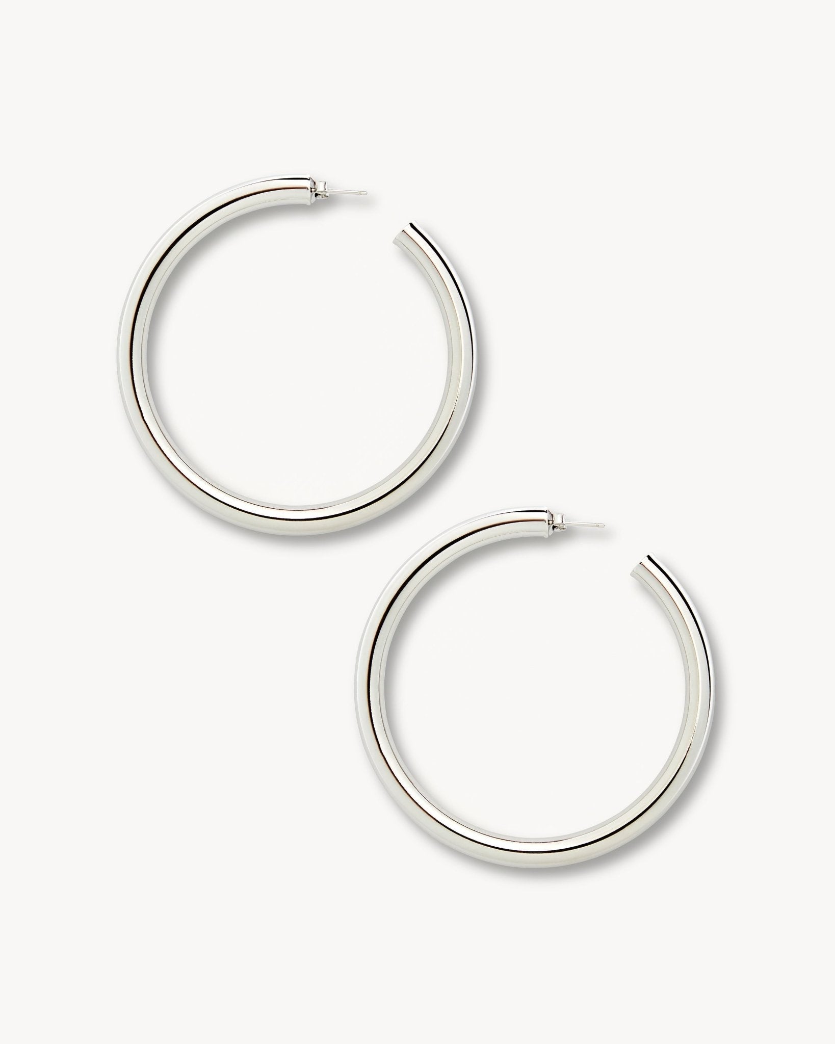 2.5″ Perfect Hoops in Silver