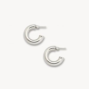 .75" Perfect Hoops in Silver