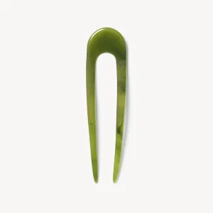 French Hair Pin in Algae