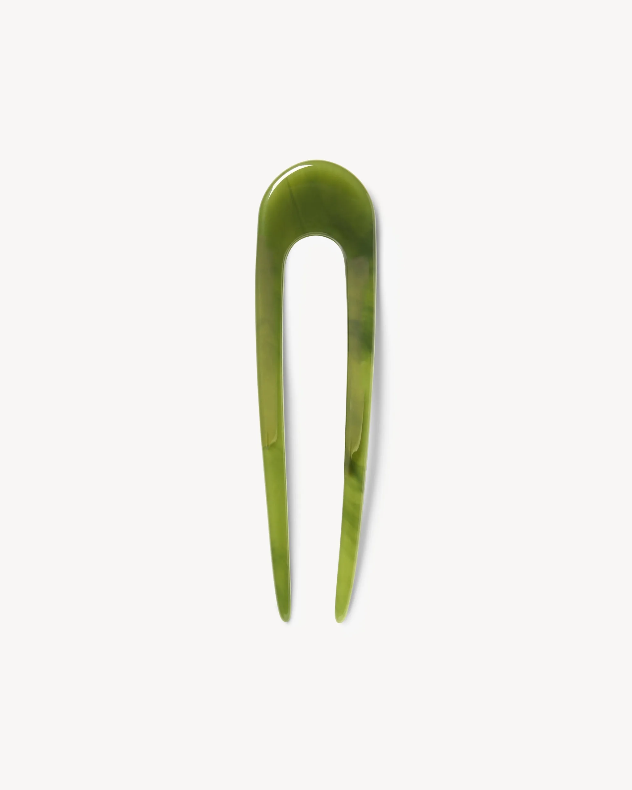 French Hair Pin in Algae