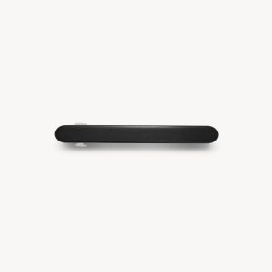 Midi Paris Barrette in Black Matte