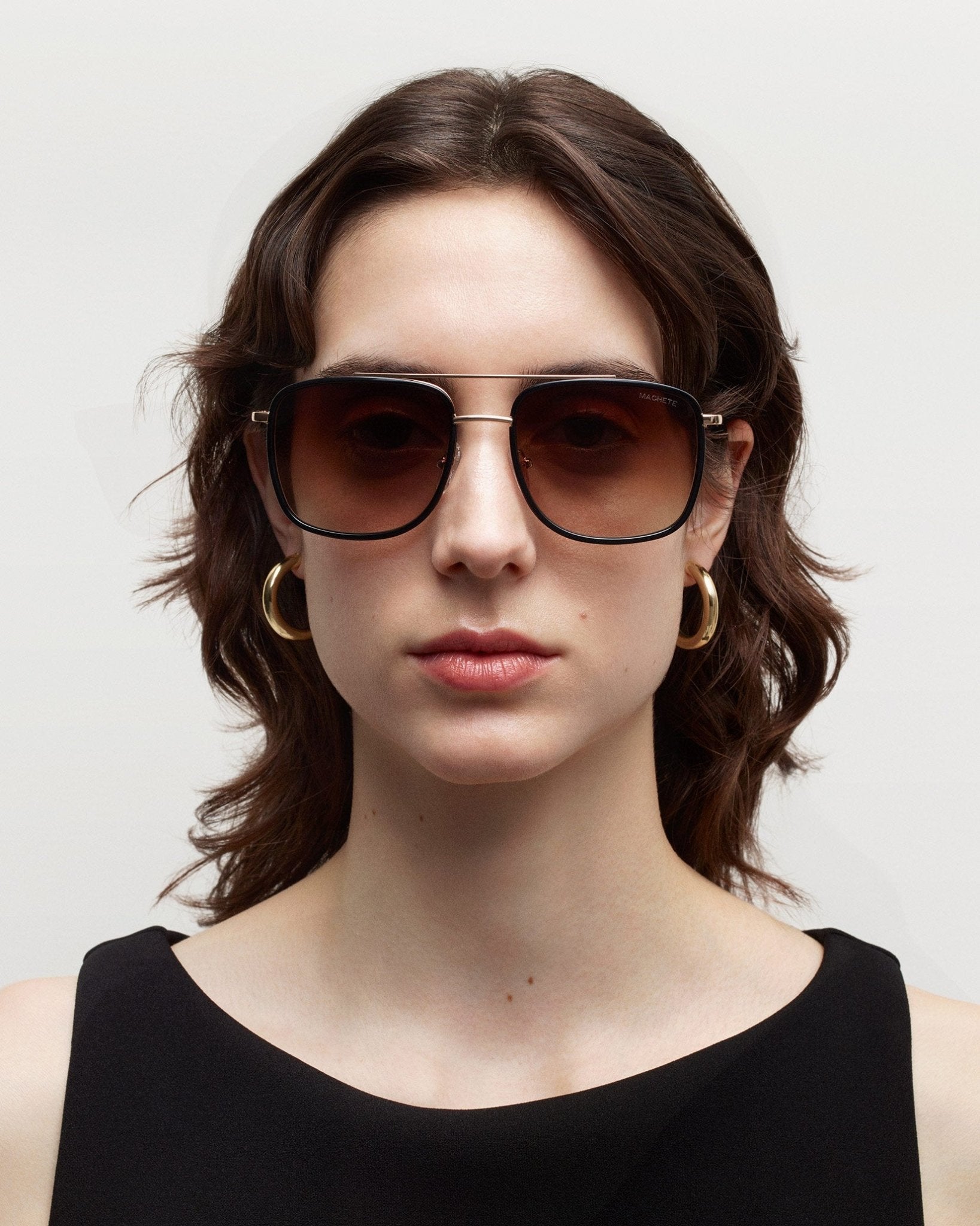 Amelia Sunglasses in Modern Walnut - Image 6