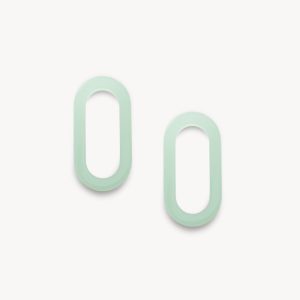 Baby Link Charms in Sea Glass