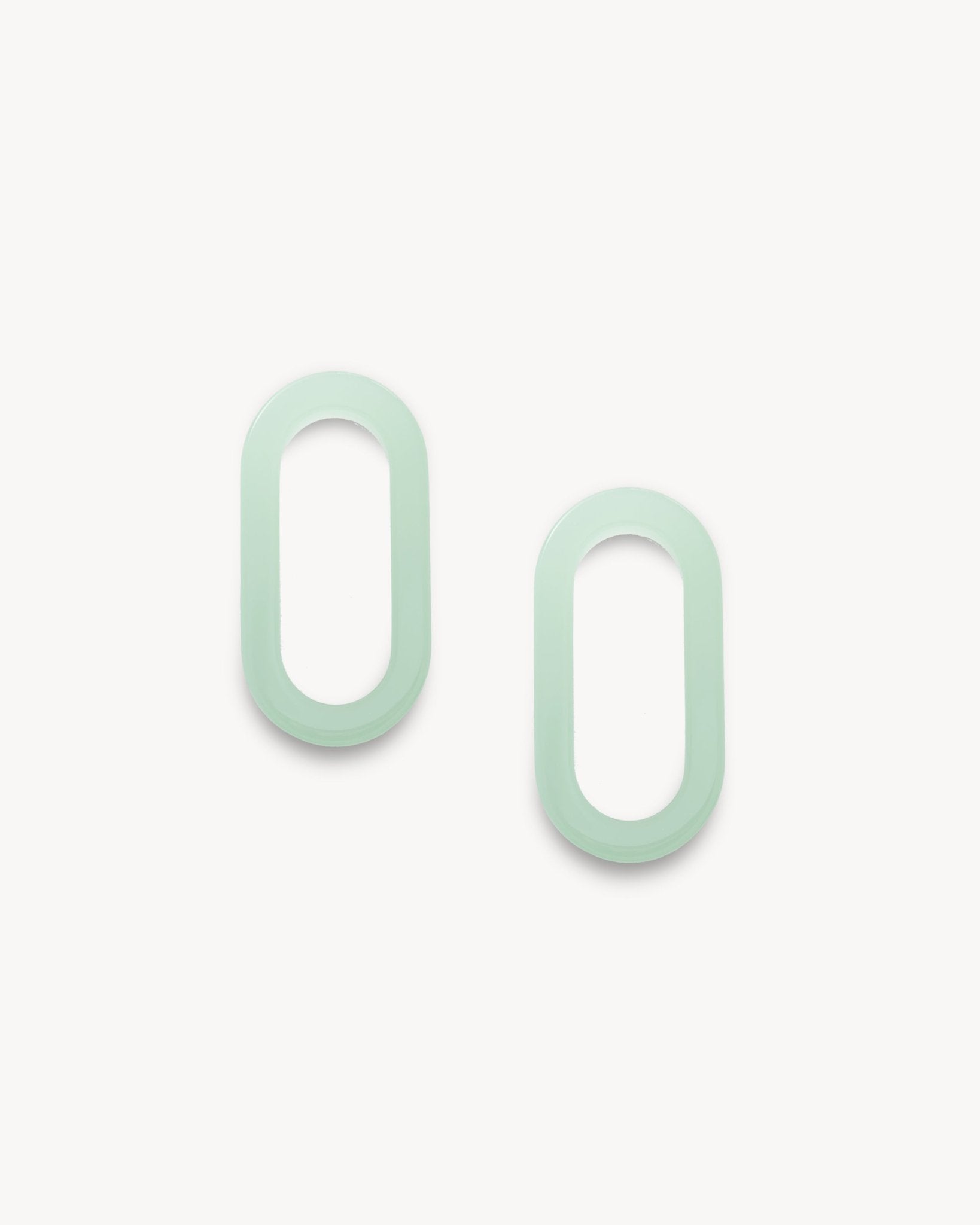 Baby Link Charms in Sea Glass