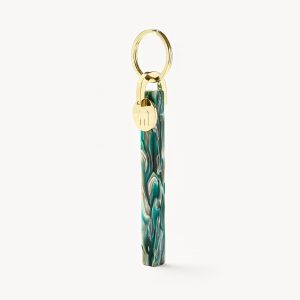 Bar Keychain in Stromanthe - Gold