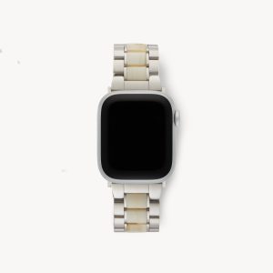Boyfriend Apple Watch Band in Alabaster