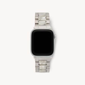 Boyfriend Apple Watch Band in Grey Shell