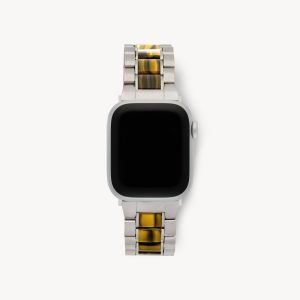 Boyfriend Apple Watch Band in Tiger's Eye