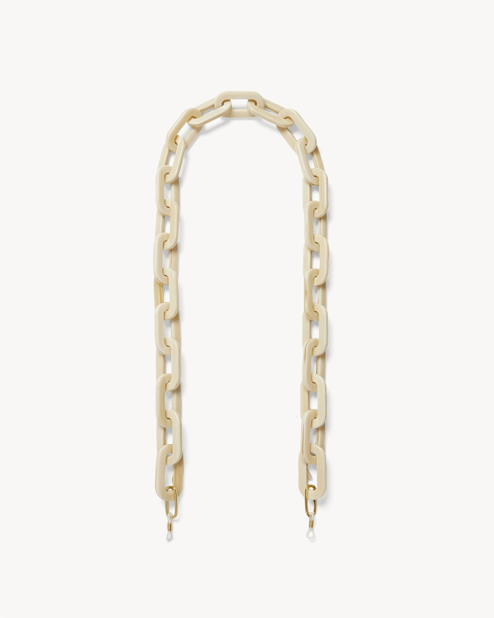 Chunky Sunglass Chain in Alabaster