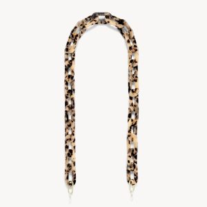 Chunky Sunglass Chain in Blonde Tortoise