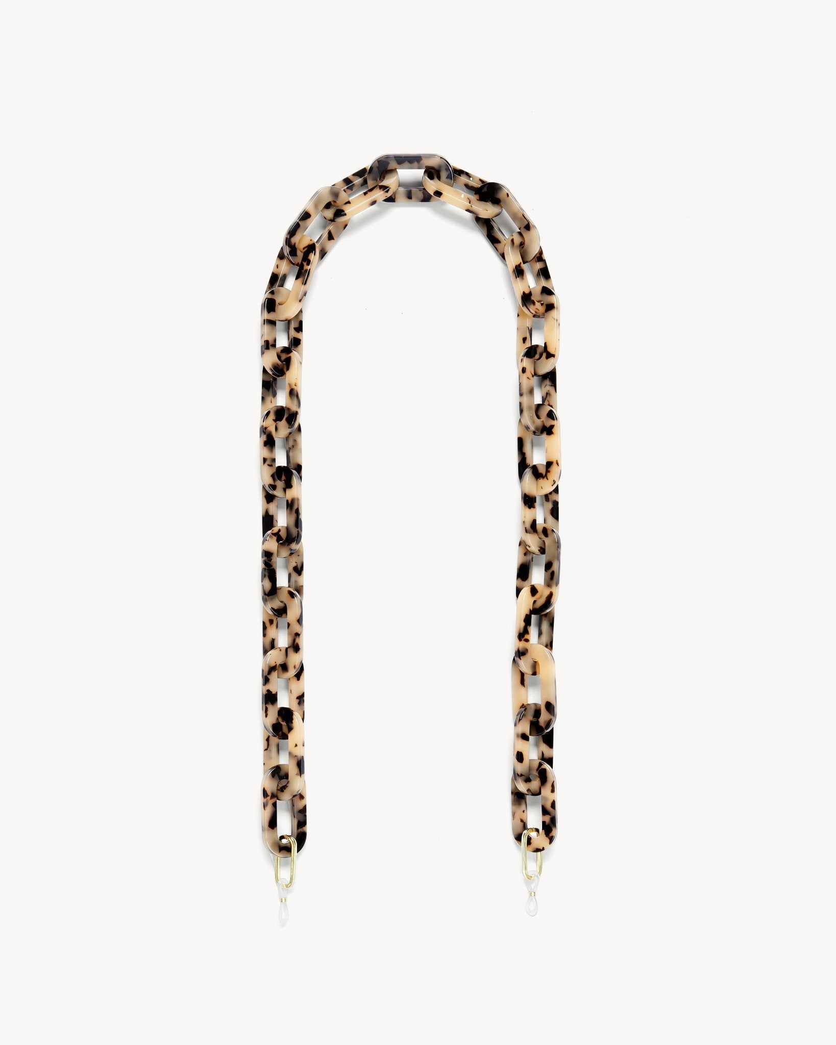Chunky Sunglass Chain in Blonde Tortoise