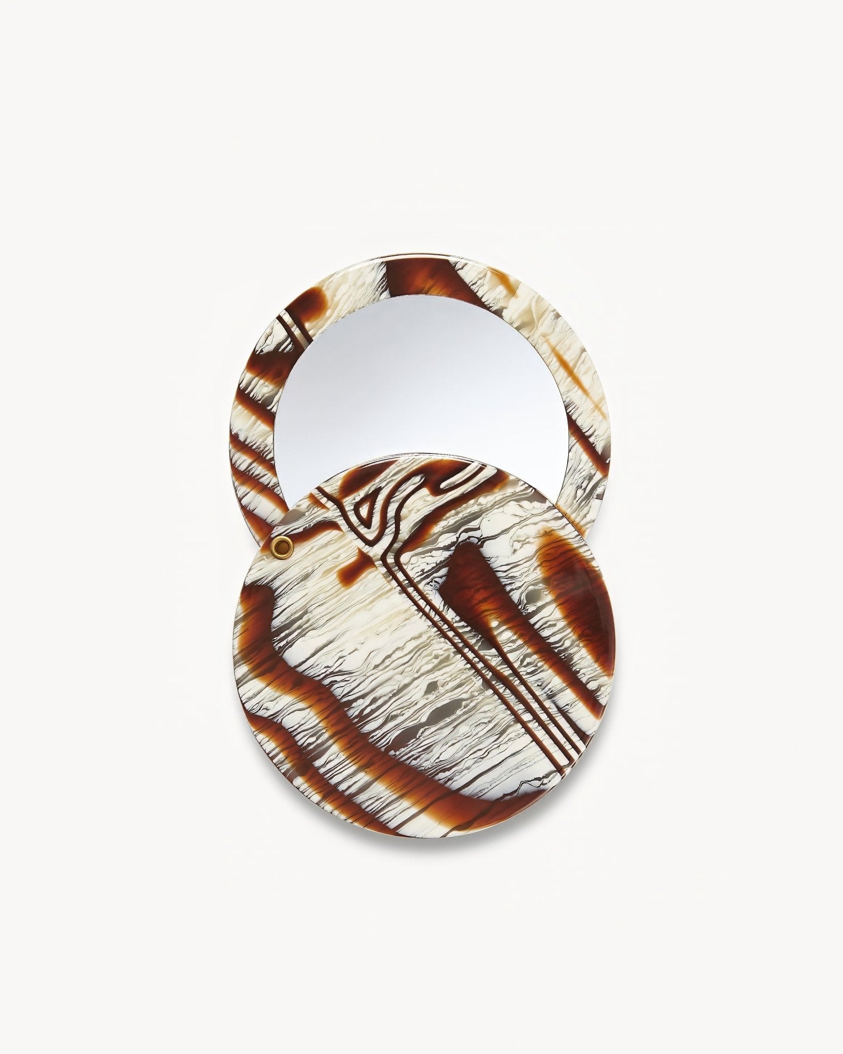 Circle Mirror in Canyon