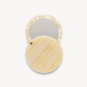 Circle Mirror in Citrine