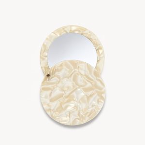 Circle Mirror in Ivory