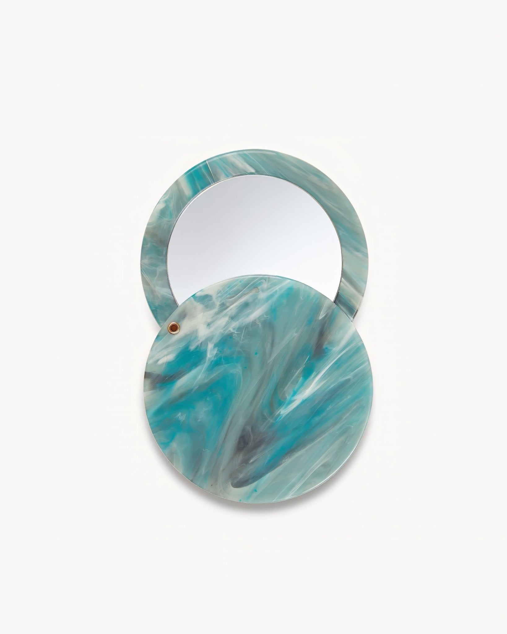 Circle Mirror in Jadeite