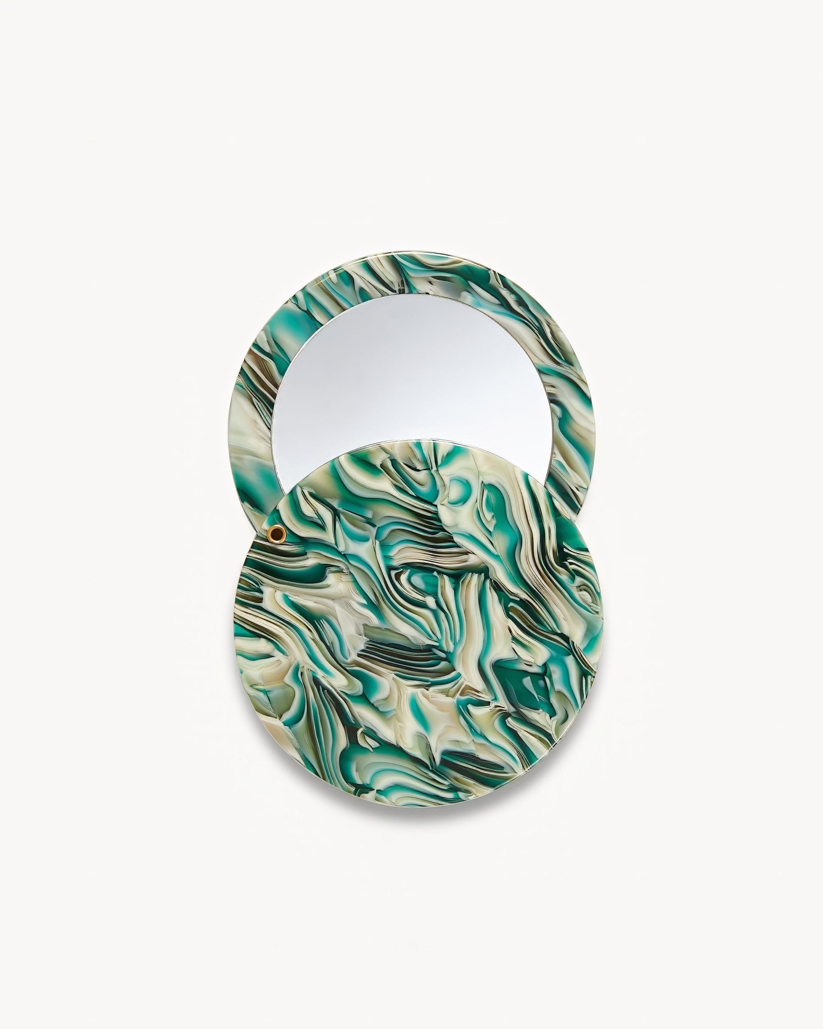 Circle Mirror in Stromanthe