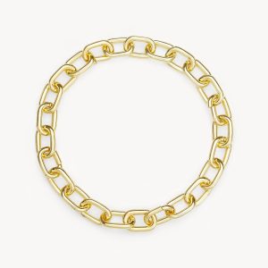 Interchangeable Link Necklace in Gold