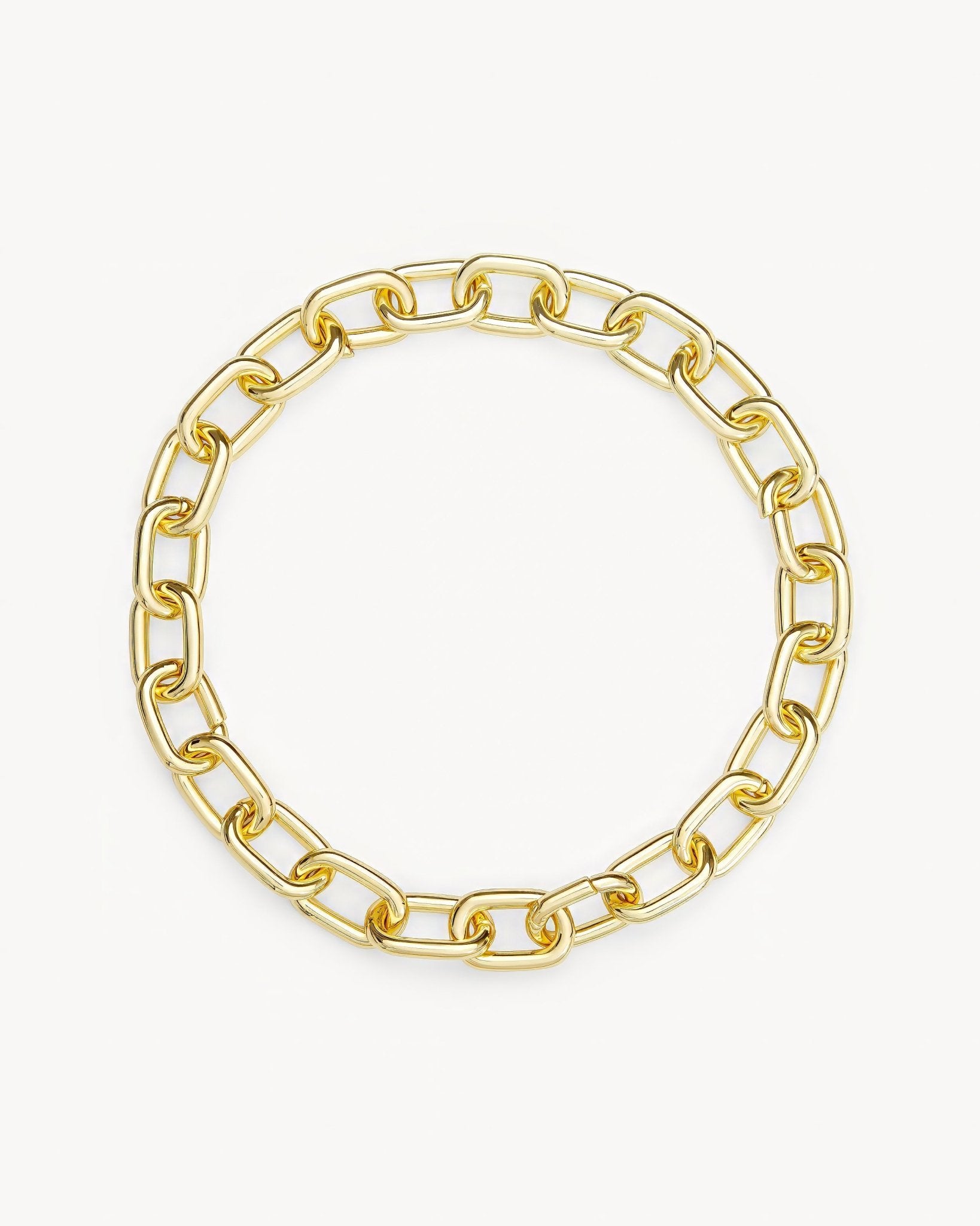 Interchangeable Link Necklace in Gold