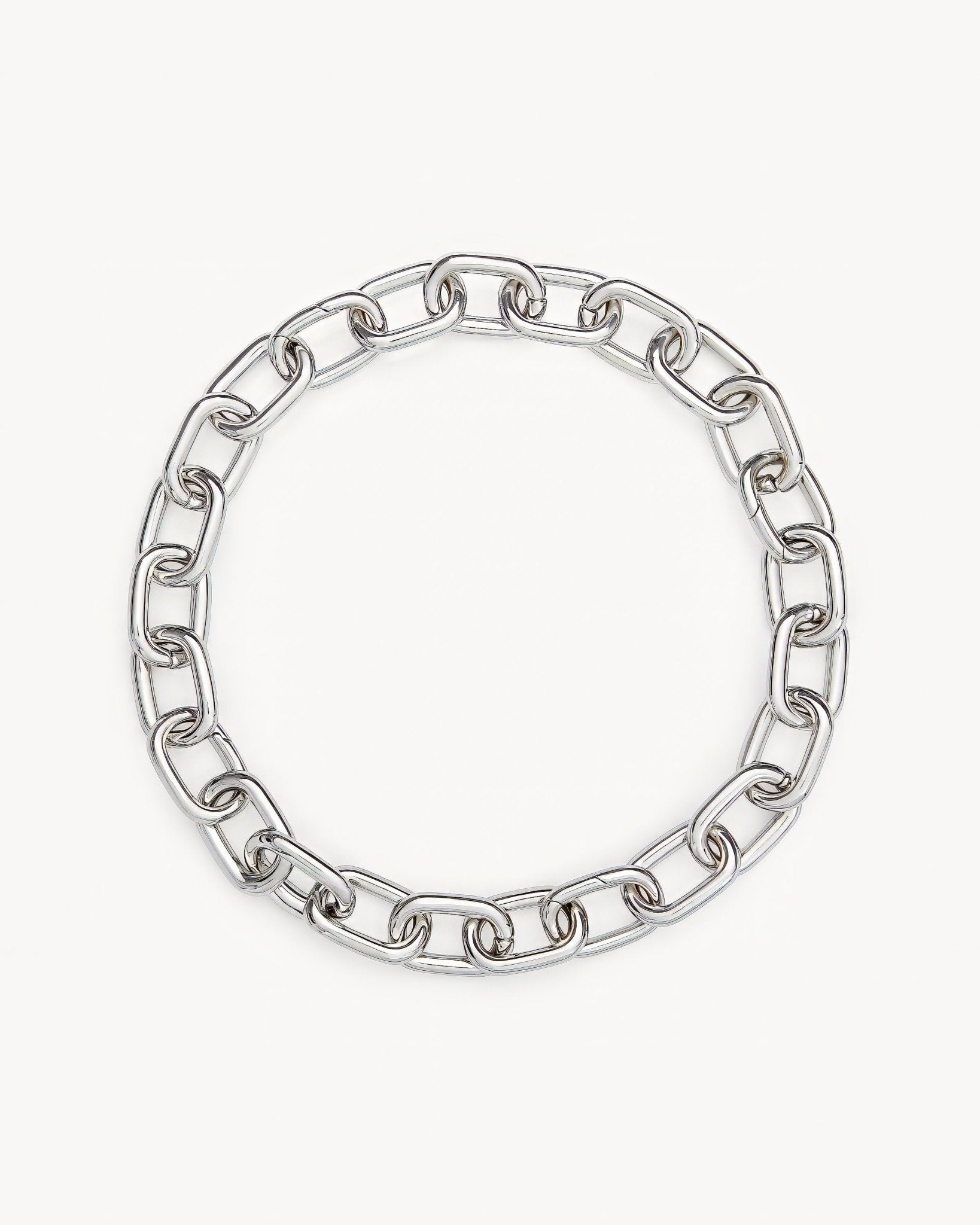 Interchangeable Link Necklace in Silver