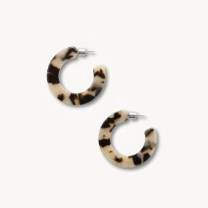 Kate Hoops in Ash Blonde Tortoise