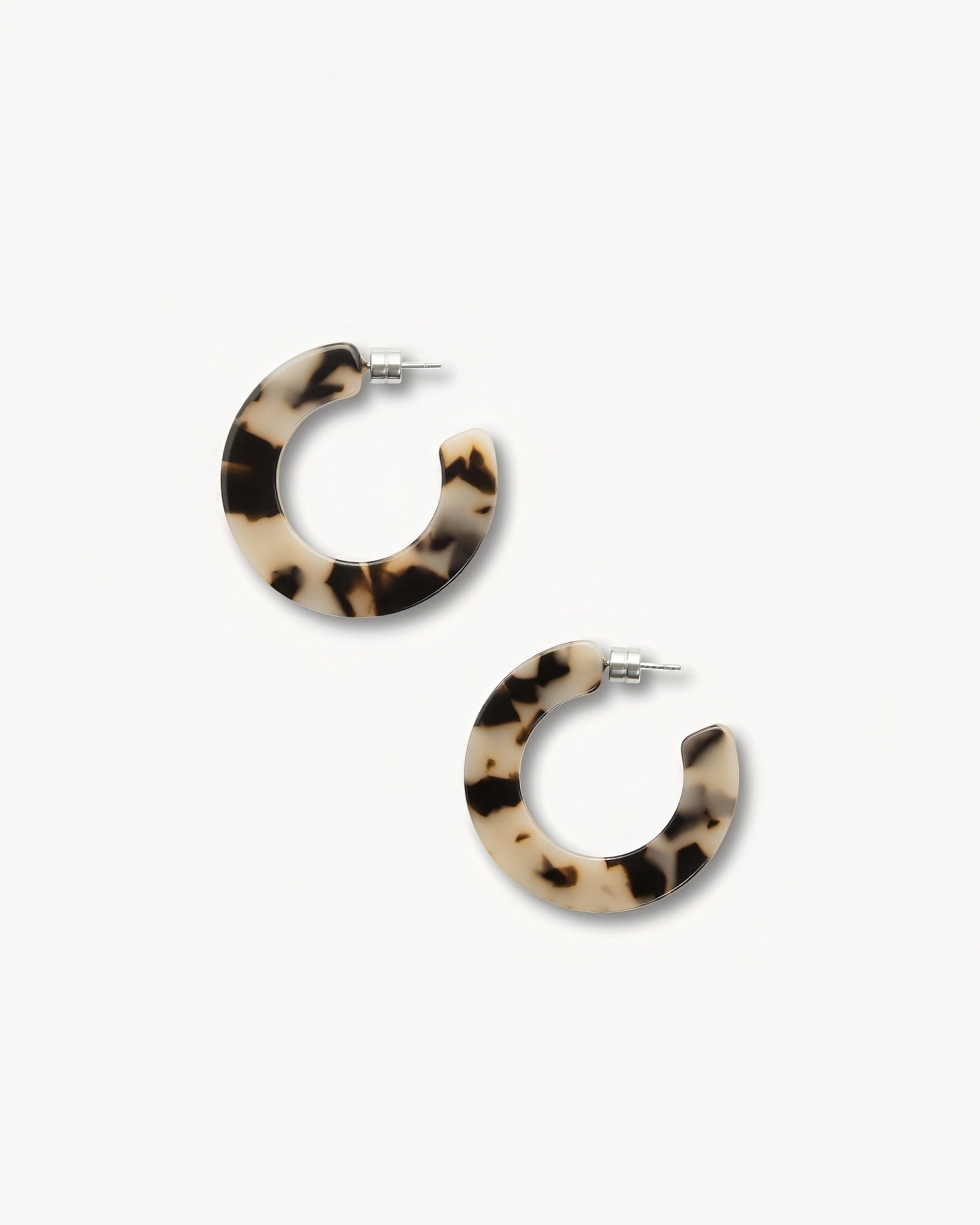 Kate Hoops in Ash Blonde Tortoise