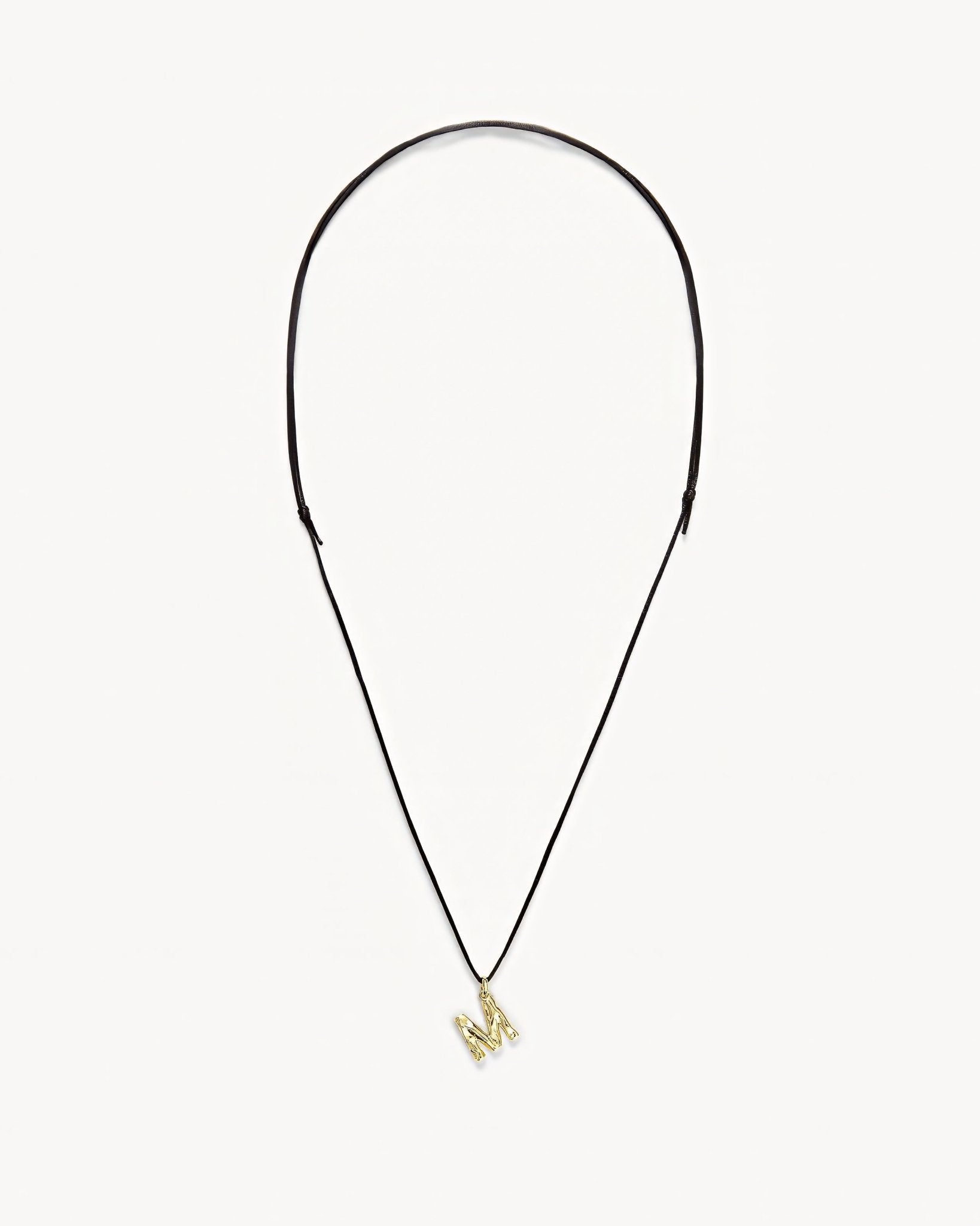 Monogram Necklace in Gold