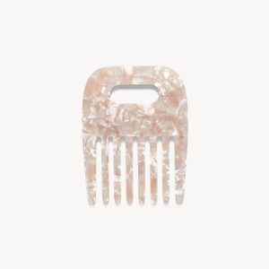 No. 4 Comb in Peach Shell