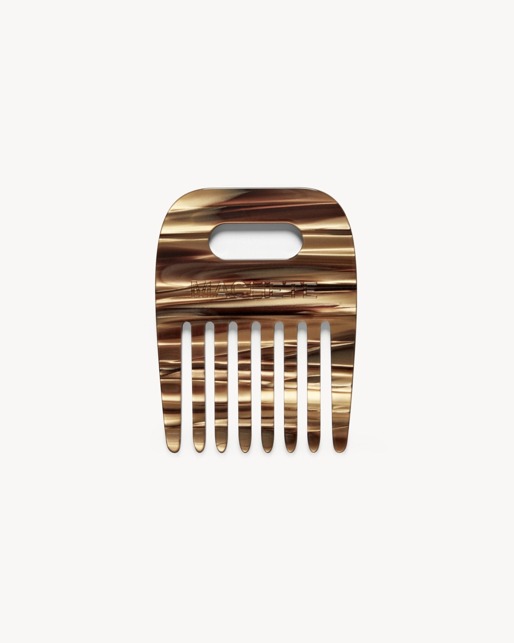 No. 4 Comb in Tiger’s Eye