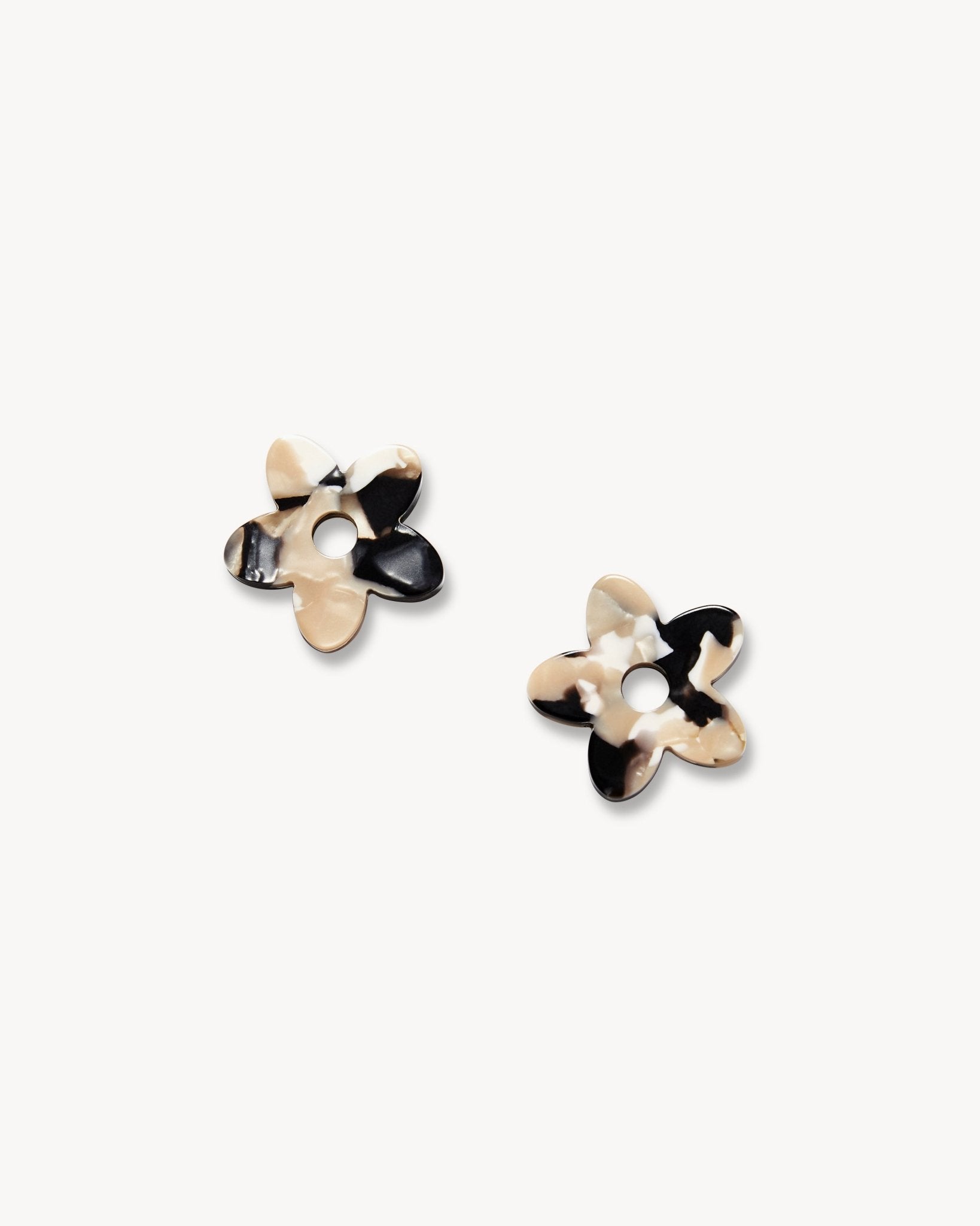 Petite Flower Charms in Abalone