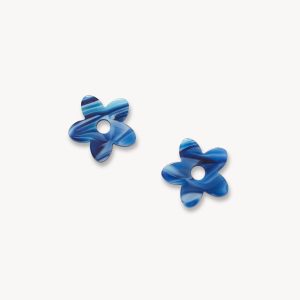 Petite Flower Charms in Capri