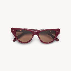 Suzy Sunglasses in Oxblood